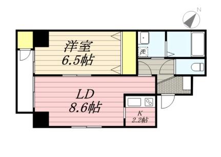 サンコート平和通 901｜北海道札幌市白石区平和通２丁目南(賃貸マンション1LDK・9階・40.32㎡)の写真 その2