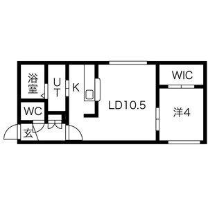 Ａｓｓｅｔ　Ｈｏｍｅ　Ｈｉｒａｇｉｓｈｉ 401｜北海道札幌市豊平区平岸二条３丁目(賃貸マンション1LDK・4階・35.10㎡)の写真 その2