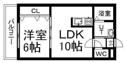 クリステル東札幌 105｜北海道札幌市白石区東札幌二条４丁目(賃貸マンション1LDK・1階・36.90㎡)の写真 その2