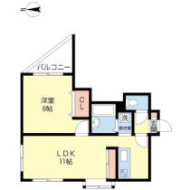 グランドール244 504 ｜ 北海道札幌市白石区平和通２丁目南（賃貸マンション1LDK・5階・35.20㎡） その2