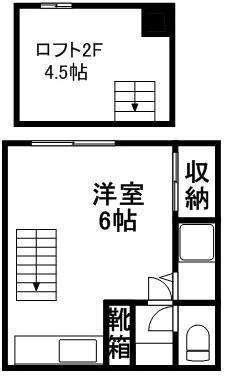 エスプラナード 302｜北海道札幌市豊平区豊平一条１０丁目(賃貸アパート1R・3階・23.58㎡)の写真 その2