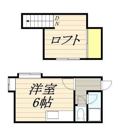 メゾン・ド・フルールII 205｜北海道札幌市豊平区平岸五条６丁目(賃貸アパート1R・3階・14.58㎡)の写真 その2