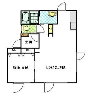 ノーヴェ月寒中央 00101｜北海道札幌市豊平区月寒中央通９丁目(賃貸アパート1LDK・1階・44.82㎡)の写真 その2