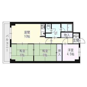 アルファスクエア第一本郷ハイム 506｜北海道札幌市白石区本郷通５丁目北(賃貸マンション3LDK・5階・60.10㎡)の写真 その2