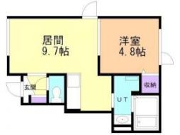 南平岸駅 5.9万円