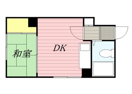 マイロード27 16｜北海道札幌市北区北二十七条西４丁目(賃貸アパート1DK・2階・21.57㎡)の写真 その2