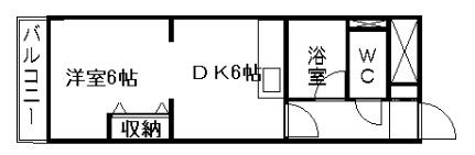 エンブレム札幌発寒IIＡ棟 406｜北海道札幌市西区発寒四条６丁目(賃貸マンション1DK・4階・27.60㎡)の写真 その2