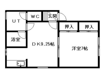 ラメール西線8条 103｜北海道札幌市中央区南八条西１４丁目(賃貸アパート1LDK・1階・37.17㎡)の写真 その2