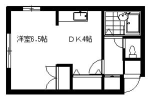 エンドレス三井南6条 00202｜北海道札幌市中央区南六条西１６丁目(賃貸マンション1DK・2階・28.14㎡)の写真 その2