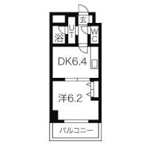 ターフサイド桑園 402 ｜ 北海道札幌市中央区北十二条西１６丁目（賃貸マンション1DK・4階・30.00㎡） その2