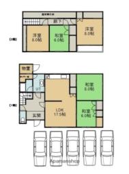 🉐敷金礼金0円！🉐花川北1条2丁目戸建て