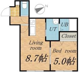 澄川駅 4.7万円