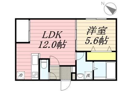 クレストパークヒルズ 301｜北海道札幌市白石区平和通１丁目北(賃貸マンション1LDK・3階・38.75㎡)の写真 その2