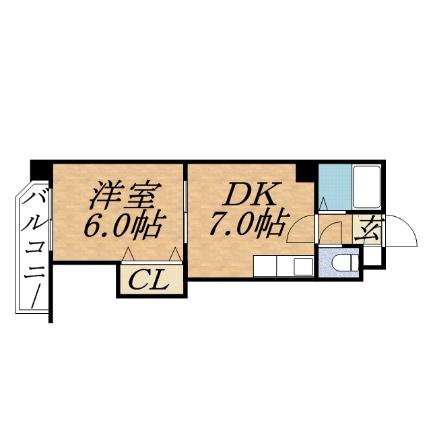 札幌トキワビル 00401｜北海道札幌市中央区北六条西１９丁目(賃貸マンション1DK・4階・28.66㎡)の写真 その2