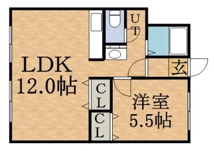 レジデンスふれあい 407｜北海道札幌市中央区南八条西１３丁目(賃貸マンション1LDK・4階・40.00㎡)の写真 その2