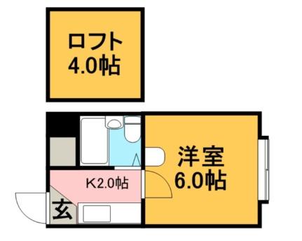 グローリーコート 305｜北海道札幌市中央区南八条西１３丁目(賃貸マンション1K・3階・28.05㎡)の写真 その2