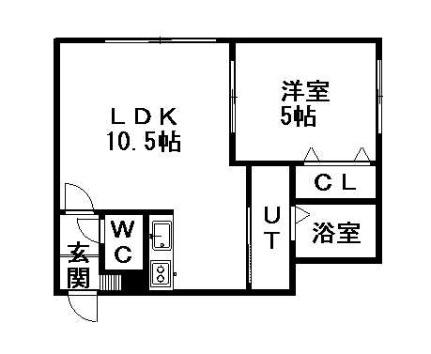 ＳＮ　ＢＯＸ 306｜北海道札幌市中央区北六条西１３丁目(賃貸アパート1LDK・3階・35.64㎡)の写真 その2