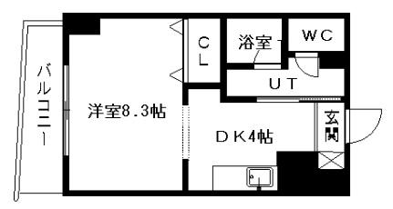 レフィーナ円山 1003｜北海道札幌市中央区北一条西２３丁目(賃貸マンション1K・10階・31.45㎡)の写真 その2