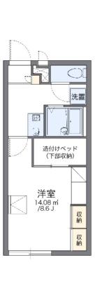 レオパレスフローラ 104 ｜ 青森県八戸市小中野５丁目（賃貸アパート1K・1階・23.18㎡） その2