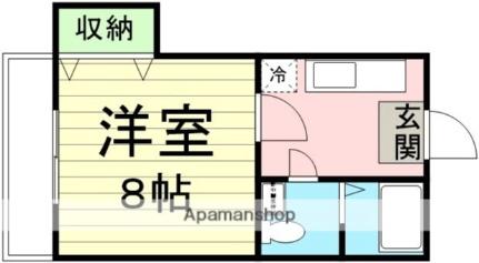 コーポラス宮千代 202｜宮城県仙台市宮城野区宮千代１丁目(賃貸アパート1K・2階・26.00㎡)の写真 その2