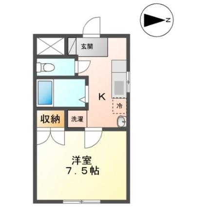 フォレストハイツ 301｜宮城県仙台市若林区連坊１丁目(賃貸マンション1K・3階・26.07㎡)の写真 その2