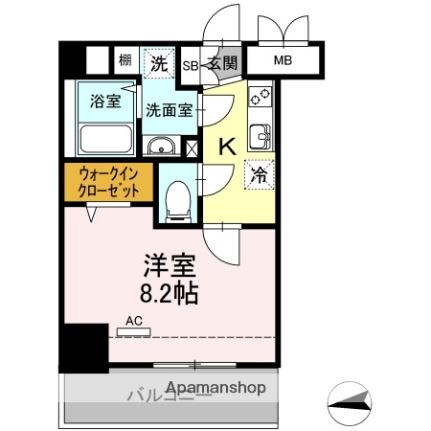 レガーロ仙台駅東 506｜宮城県仙台市宮城野区榴ケ岡(賃貸マンション1K・5階・28.55㎡)の写真 その2