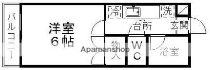 ベルトピア仙台16Ｂ棟 305 ｜ 宮城県仙台市太白区西中田５丁目（賃貸マンション1K・3階・18.50㎡） その2