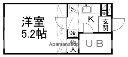 ロフティアスコットハイム 203 ｜ 宮城県仙台市宮城野区萩野町２丁目（賃貸アパート1K・2階・16.50㎡） その2