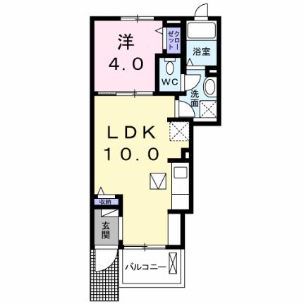 シティーハイツ光陽 102｜宮城県仙台市太白区日本平(賃貸アパート1LDK・1階・32.44㎡)の写真 その2