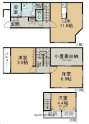 下馬駅 13.5万円