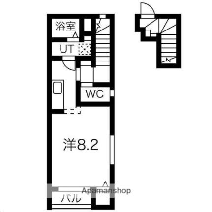 Ａｚｕ　ＧｒａｃｅIII 201 ｜ 宮城県仙台市青葉区堤町３丁目（賃貸アパート1K・2階・32.71㎡） その2