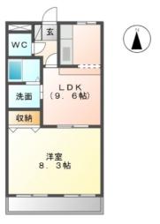 福田町駅 6.2万円