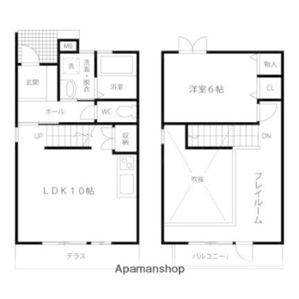 ストラヴィ壱番館 103｜宮城県仙台市泉区上谷刈字熊ノ林(賃貸アパート1LDK・1階・53.37㎡)の写真 その2