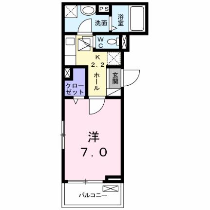 ヴィラ柏木I 101 ｜ 宮城県仙台市青葉区柏木２丁目（賃貸アパート1K・1階・26.93㎡） その2