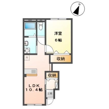 プランドールエスII 101 ｜ 宮城県仙台市太白区泉崎２丁目（賃貸アパート1LDK・1階・40.15㎡） その2