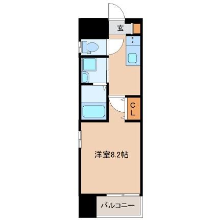 パークス  ｜ 宮城県仙台市若林区伊在２丁目（賃貸マンション1K・5階・26.60㎡） その2