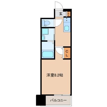 パークス  ｜ 宮城県仙台市若林区伊在２丁目（賃貸マンション1K・4階・26.60㎡） その2