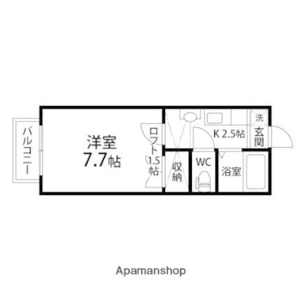 Ｈ・Ｐｅａｃｅ158 203 ｜ 宮城県仙台市宮城野区栄１丁目（賃貸アパート1K・2階・22.35㎡） その2