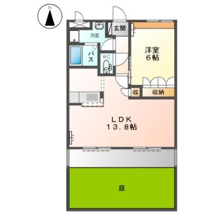 ペティハウスＳｅｌｅｎｅ 103 ｜ 茨城県鹿嶋市厨３丁目（賃貸マンション1LDK・1階・44.90㎡） その2