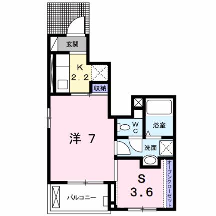 ピボットI 105｜茨城県神栖市平泉東１丁目(賃貸アパート1K・1階・30.85㎡)の写真 その2