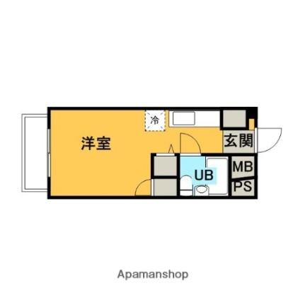 小松屋ビル 402｜埼玉県さいたま市浦和区常盤９丁目(賃貸マンション1R・4階・19.18㎡)の写真 その2