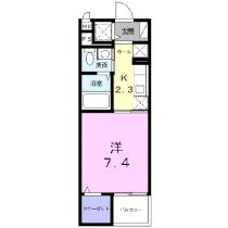 メルヴェーユ大成 402 ｜ 埼玉県さいたま市北区大成町４丁目（賃貸マンション1K・4階・27.84㎡） その2