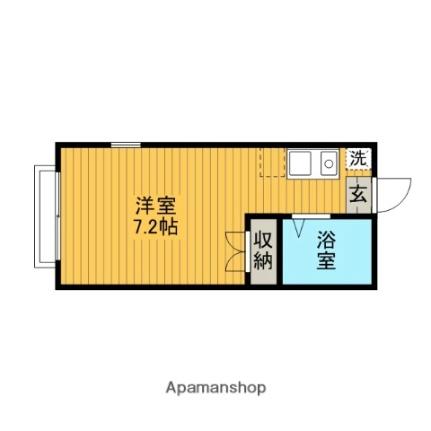 エステートルーム神藤 202｜埼玉県川口市芝樋ノ爪２丁目(賃貸アパート1R・2階・19.01㎡)の写真 その2