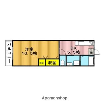 高橋コーポ 203｜埼玉県蕨市中央２丁目(賃貸アパート1DK・2階・35.00㎡)の写真 その2