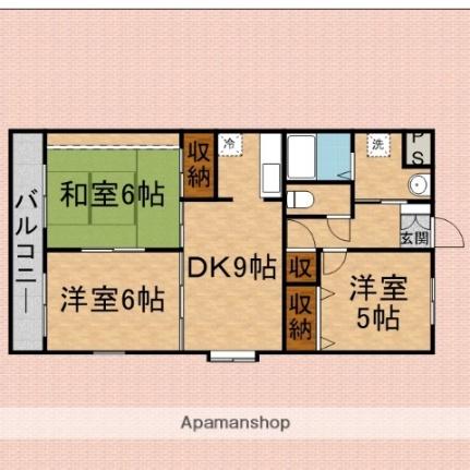 リブラ川崎 301｜埼玉県ふじみ野市川崎２丁目(賃貸マンション3DK・3階・60.79㎡)の写真 その2