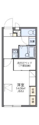 レオパレスインターハイツ 212｜埼玉県加須市久下５丁目(賃貸アパート1K・2階・23.18㎡)の写真 その2