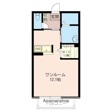 埼玉県川越市大字的場（賃貸アパート1R・1階・30.24㎡） その2