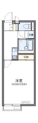 レオネクストクレディ 107｜埼玉県坂戸市山田町(賃貸アパート1K・1階・26.08㎡)の写真 その2