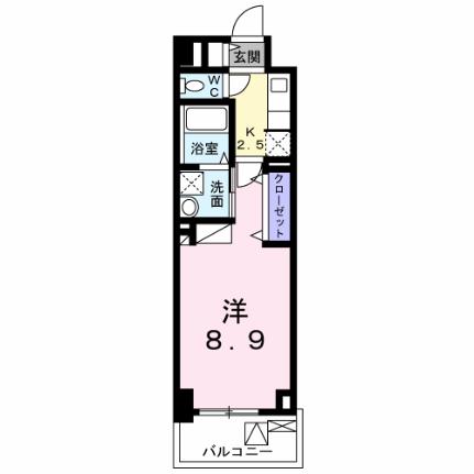 アルカディアIX 502｜埼玉県飯能市栄町(賃貸マンション1K・5階・30.98㎡)の写真 その2