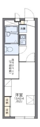 レオパレス平作 103｜千葉県市川市曽谷１丁目(賃貸アパート1K・1階・22.35㎡)の写真 その2